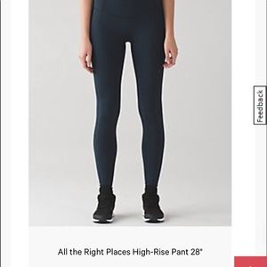 All the right places pant